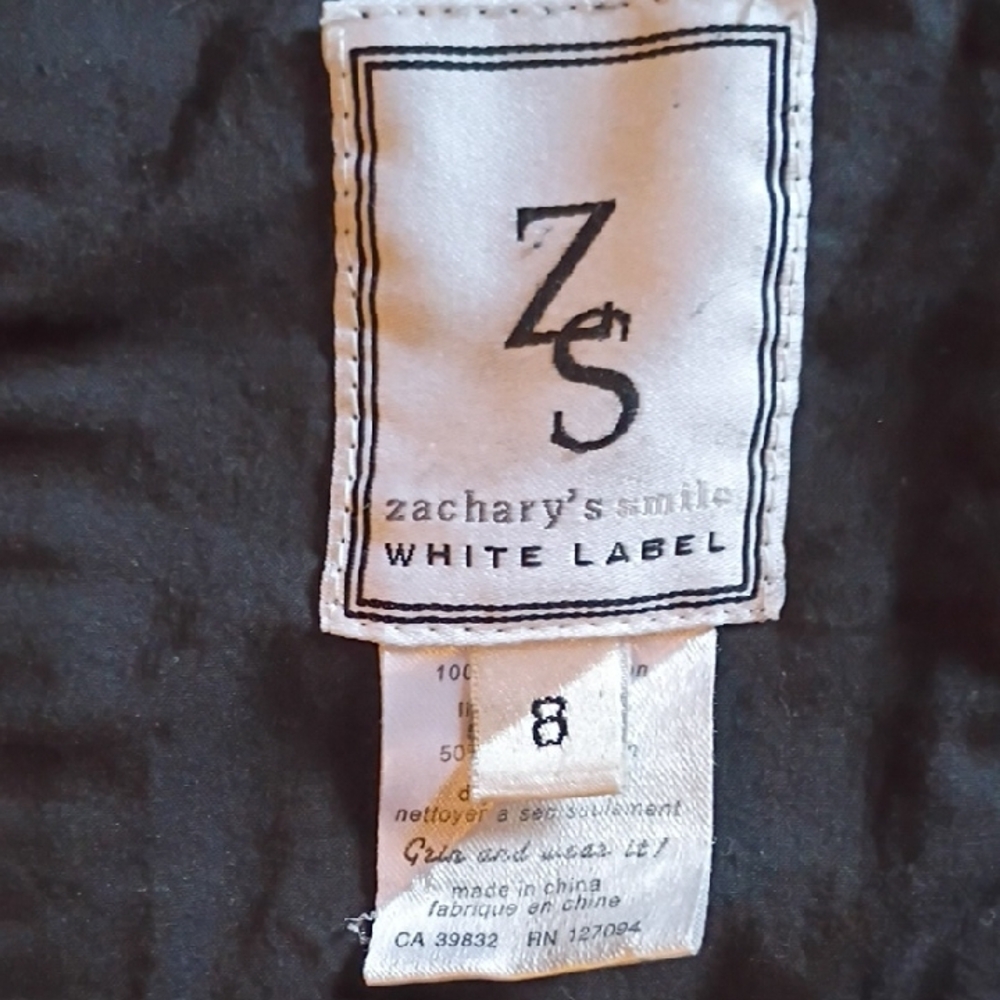 Zachary's Smile  Dress in Green and Blue. Size 8. Art To Wear. - Picture 2 of 12